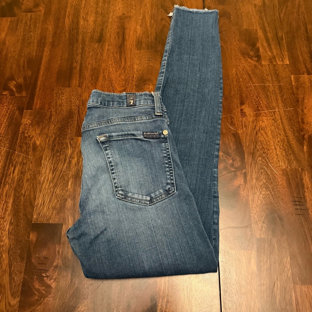 7 For All Mankind Women's Denim Skinny Jeans